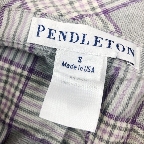 Pendleton Shawl Women Small Gray - Picture 4 of 6